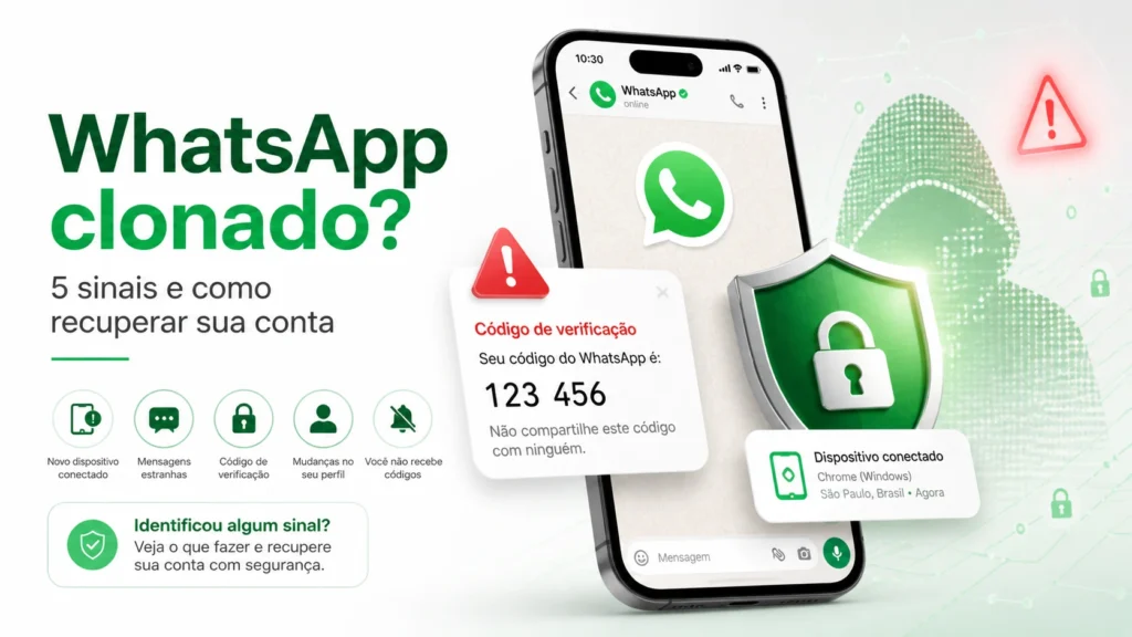 como saber se clonaram meu WhatsApp