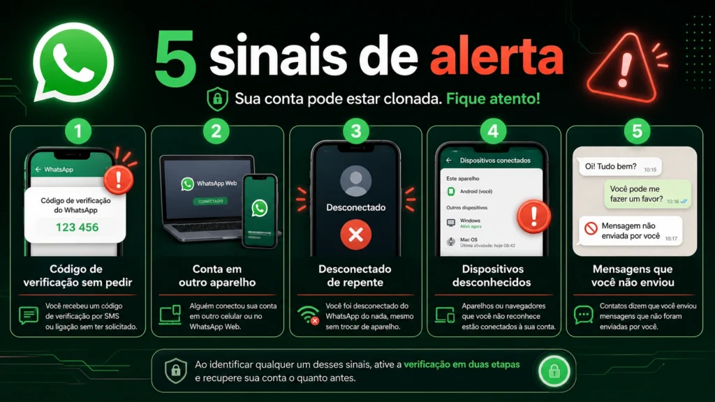 Como saber se clonaram meu WhatsApp