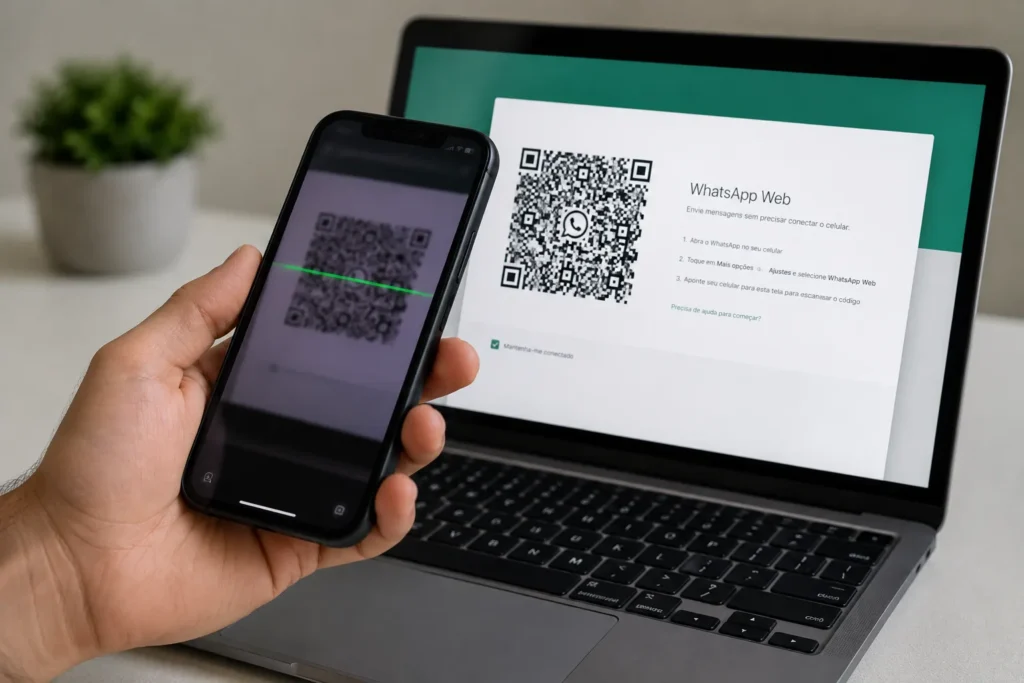 whatsapp web nao conecta codigo qr