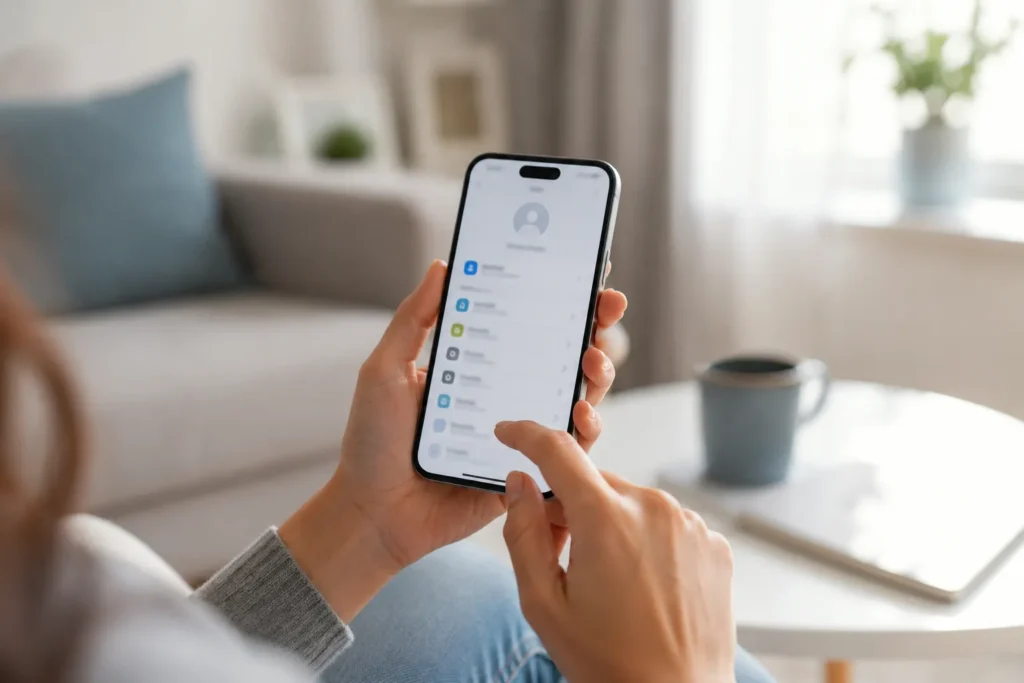 redefinir senha ID Apple diretamente nos Ajustes do iPhone