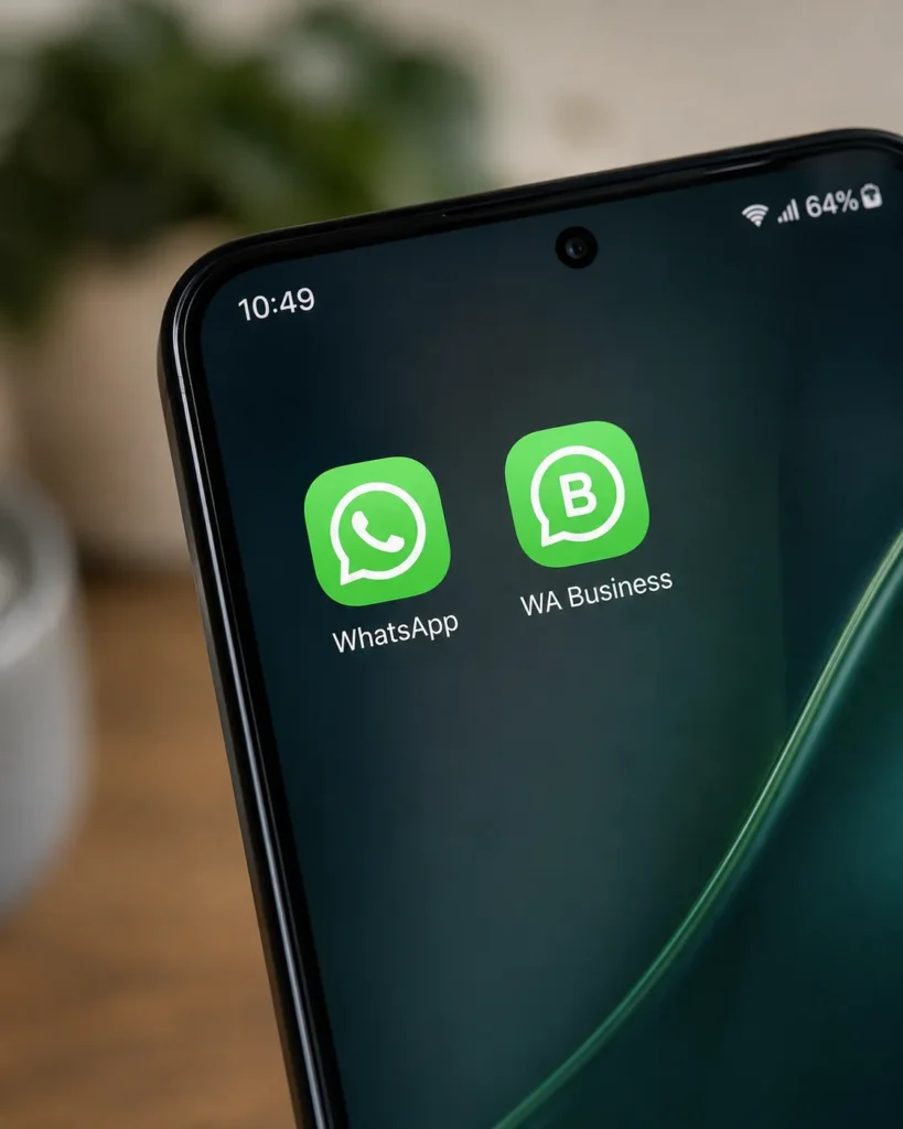 whatsapp business dois whatsapp mesmo celular