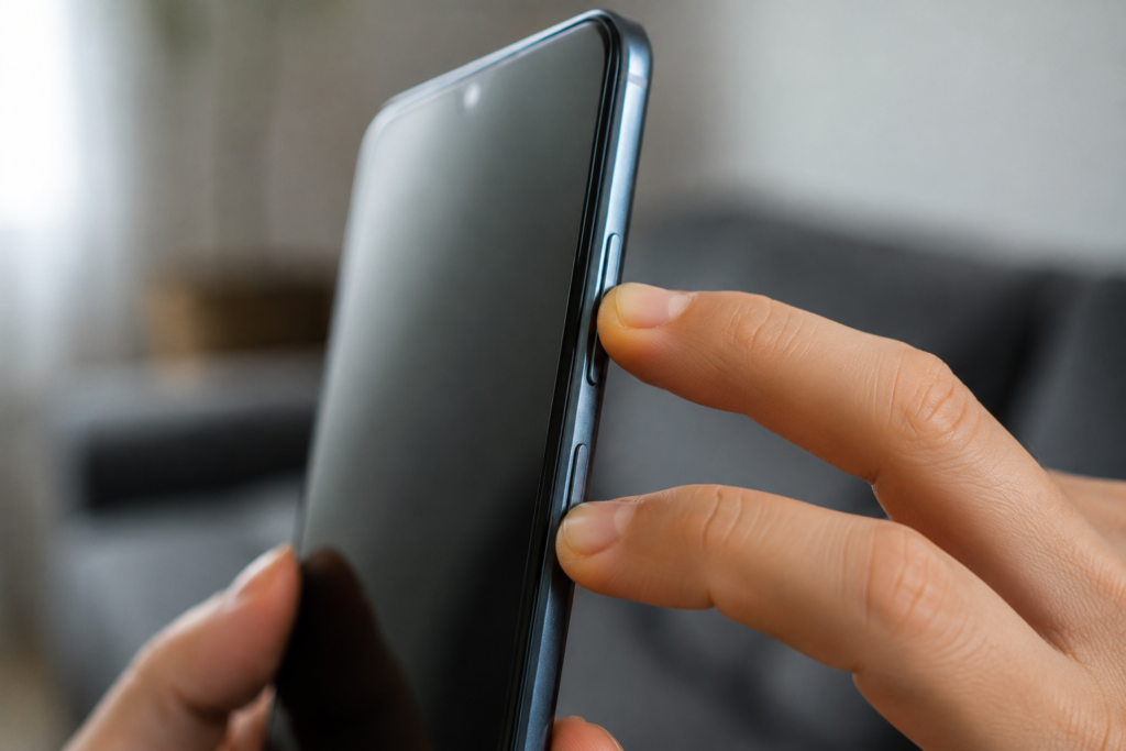 forcar reinicio celular nao liga botao