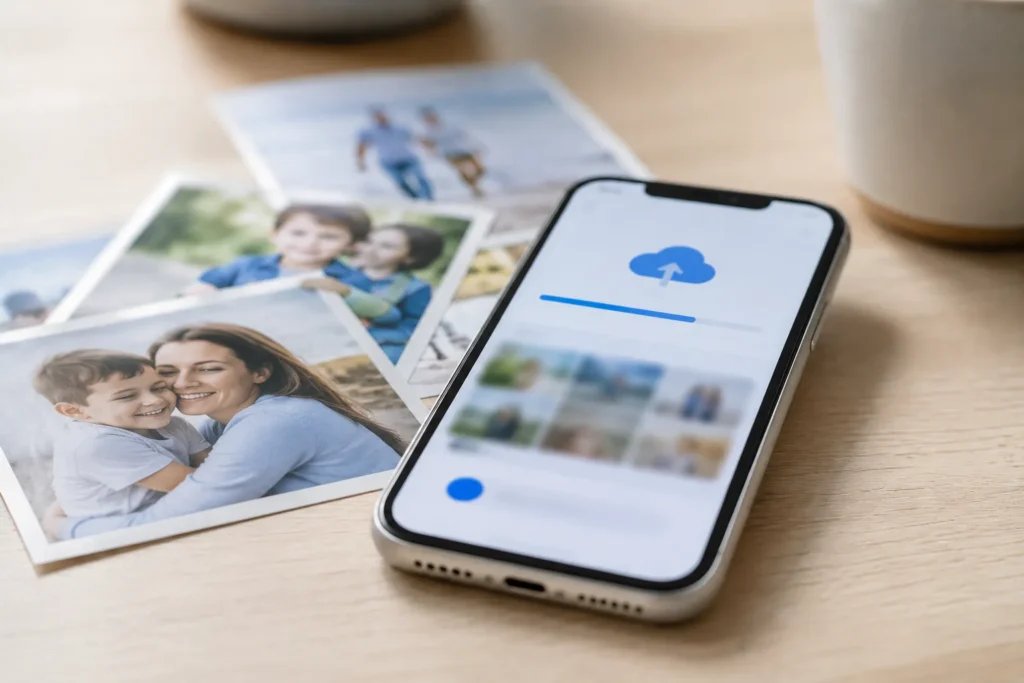 Otimização de fotos para liberar espaço no iPhone