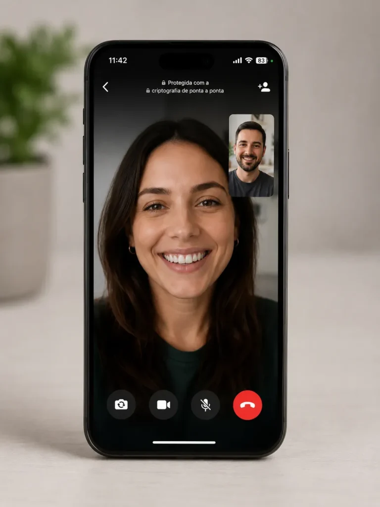 chamada video whatsapp estavel apos correcao