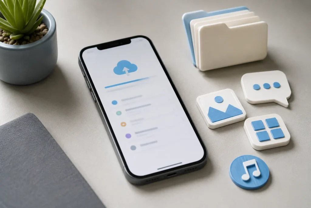 Organização de arquivos e aplicativos para liberar espaço no iPhone