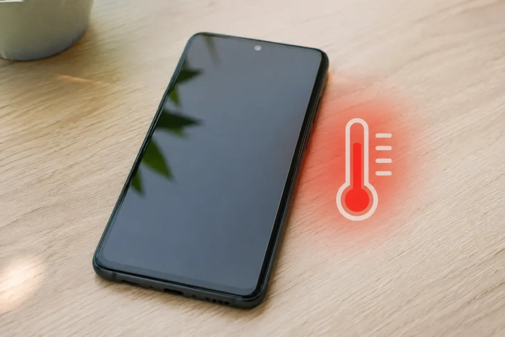 celular esquentando durante uso pode causar reinicio sozinho