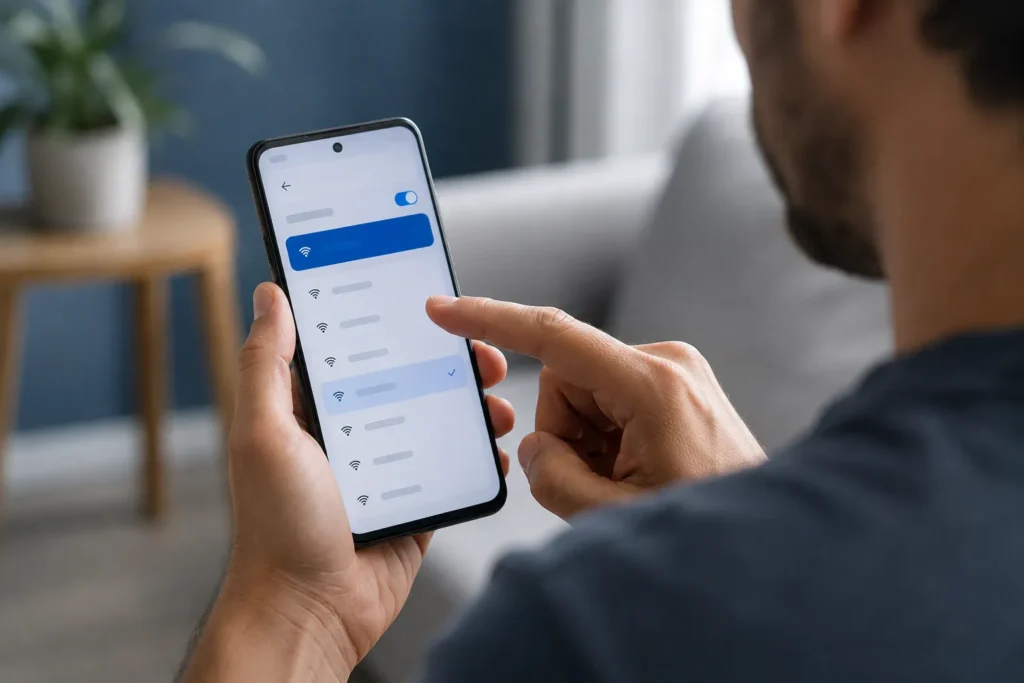 esquecer rede Wi-Fi celular em Android Xiaomi e Redmi