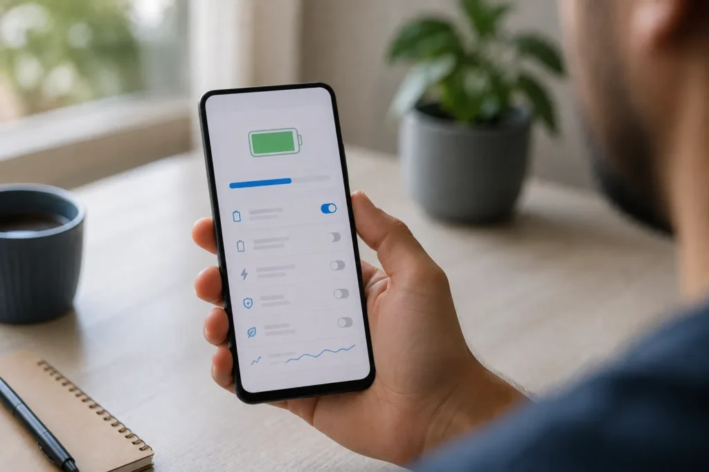 economia de bateria Android com ajustes no Pixel e Samsung Galaxy