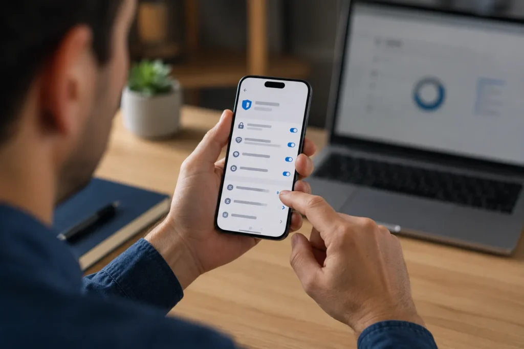Safari não abre páginas iPhone durante verificação de VPN e privacidade