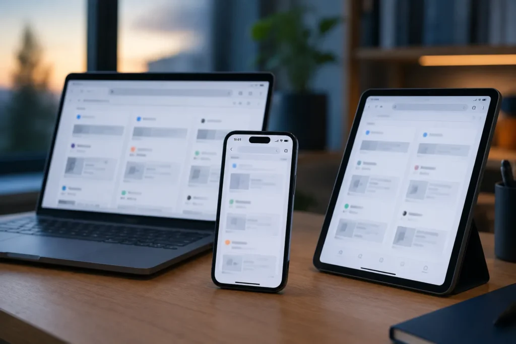 recuperar abas fechadas Chrome celular com sincronização entre aparelhos
