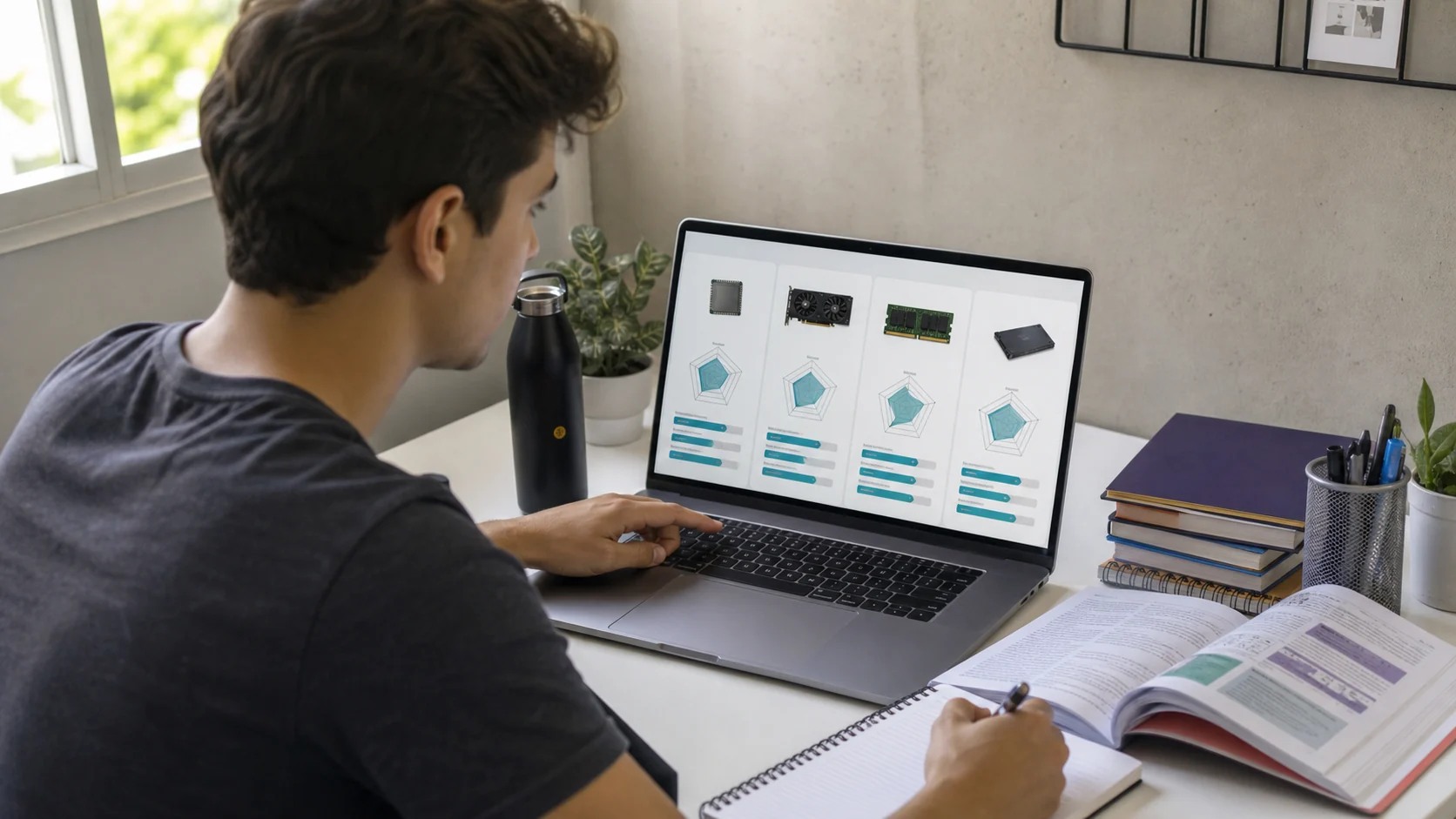 Notebook para estudar: o que avaliar antes de comprar