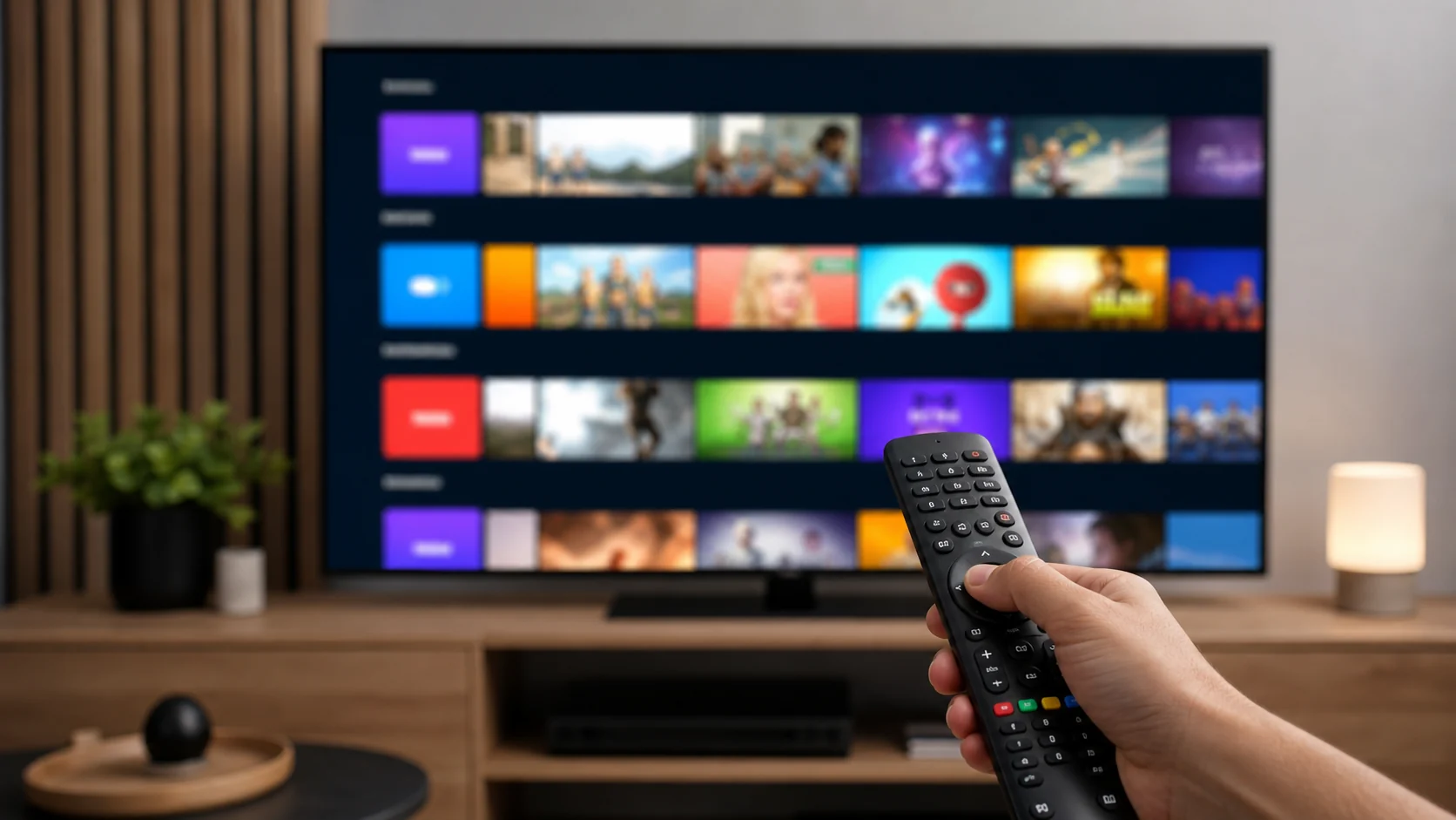 guia de canais ao vivo gratuitos exibido em televisão