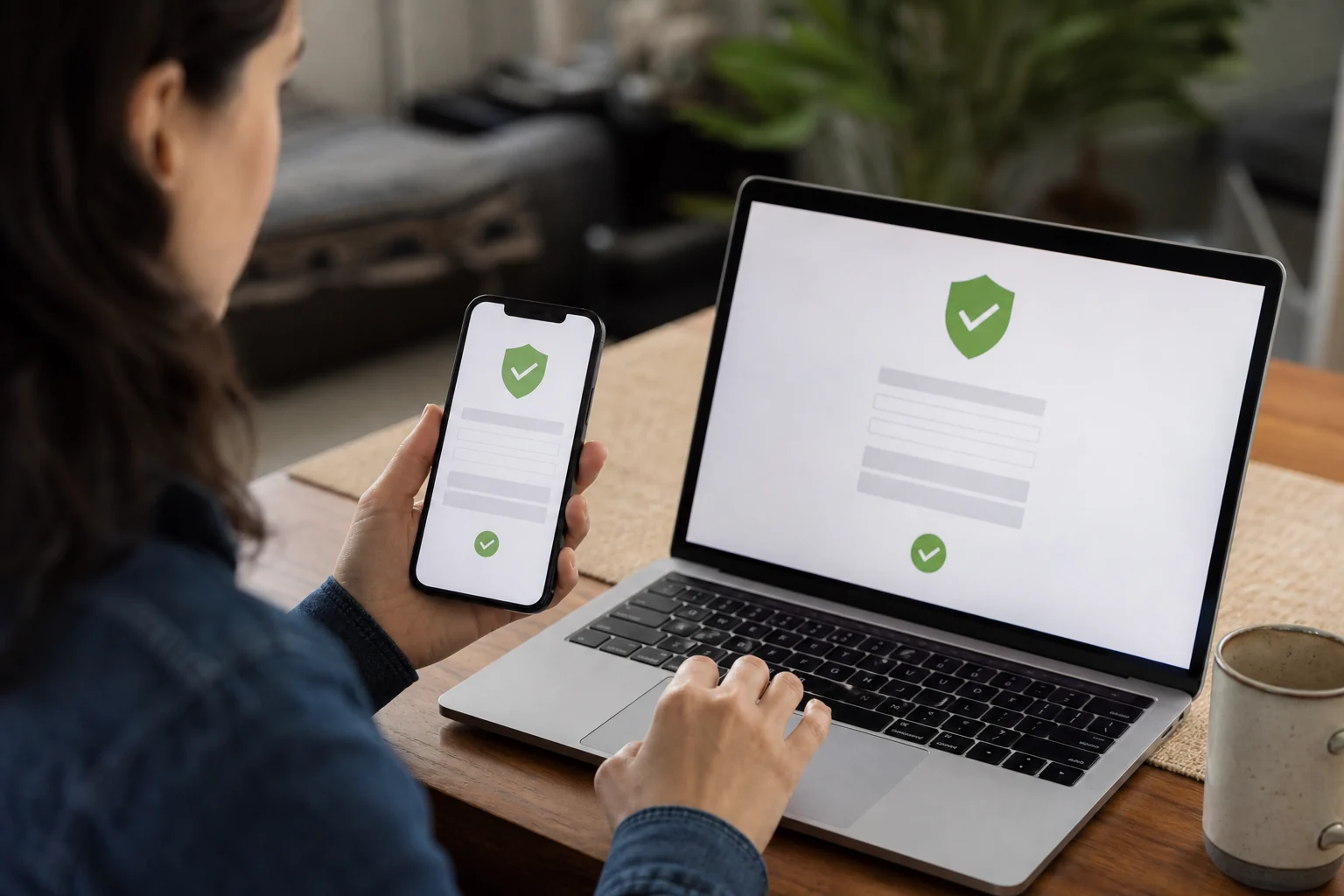 pessoa cadastrando celular em serviço de bloqueio de telemarketing