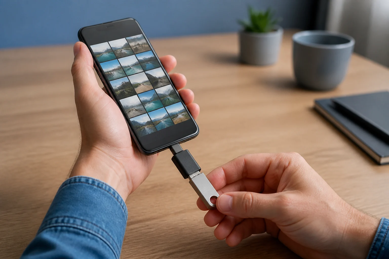 Como passar fotos do celular para pen drive: 7 passos
